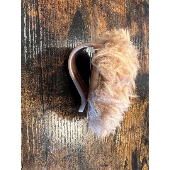 Bath & Body Works NWT Tan Shaggy/Fluffy Dog Head Scentportable Visor‎ Vent, Dogs - Picture 3 of 5